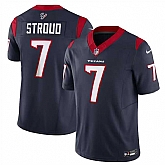 Men & Women & Youth Houston Texans #7 C.J. Stroud Navy 2023 F.U.S.E Vapor Untouchable Jersey,baseball caps,new era cap wholesale,wholesale hats